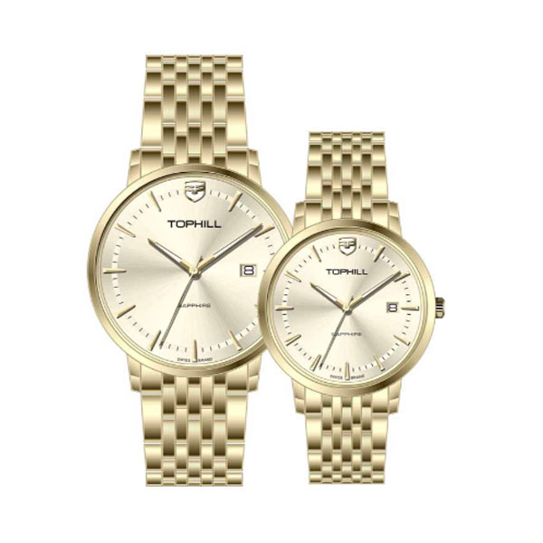 Đồng hồ TOPHILL TA038G.S2952 & TA038L.S2952 Cặp