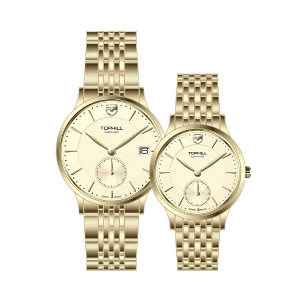 Đồng hồ TOPHILL TA051G.S2952 & TA051L.S2952 Cặp