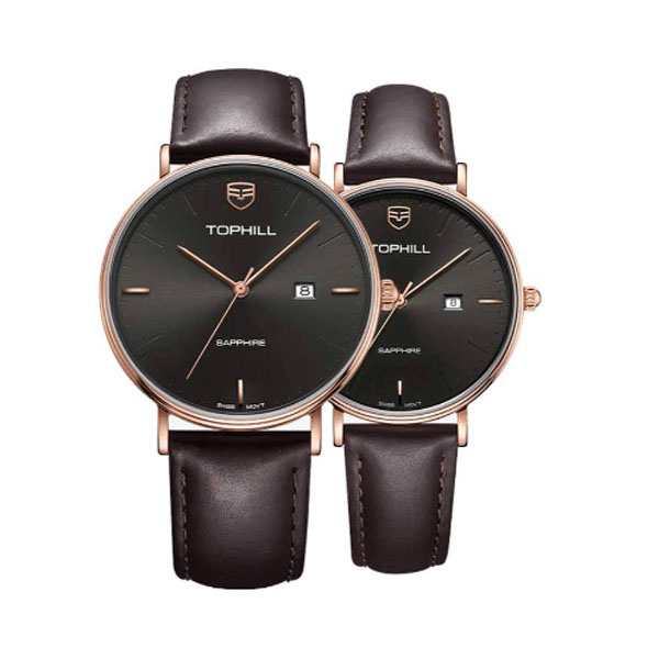 Đồng hồ TOPHILL TA031G.PC3057 + TA031L.PC3057 Nam, Nữ